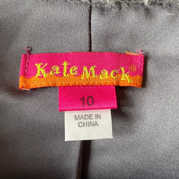 Kate Mack Faux Fur Vest Size 10 - Picture 3 of 5